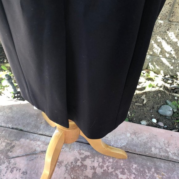 Calvin Klein Little Black Dress Sequined Peter Pan Collar Sheath Dress 2 - Picture 5 of 7